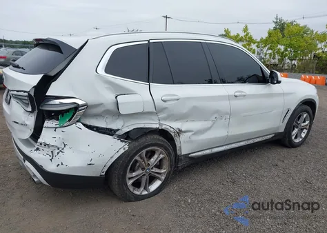 2021 BMW X3 xDrive30I из США, поврежденный, VIN 5UXTY5C08M9E71248